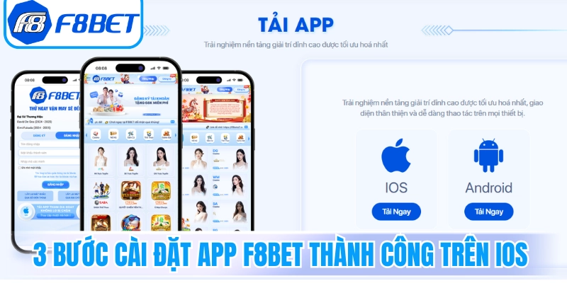 3 bước đơn giản cài đặt app F8Bet thành công trên iOS