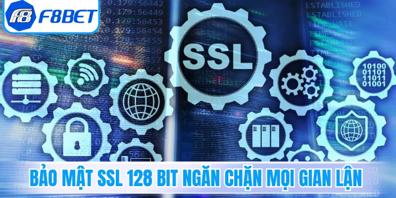 Bảo mật SSL 128 Bit ngăn chặn mọi gian lận