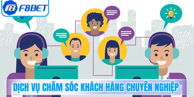 Dịch vụ chăm sóc khách hàng chuyên nghiệp và sảnh game quốc tế