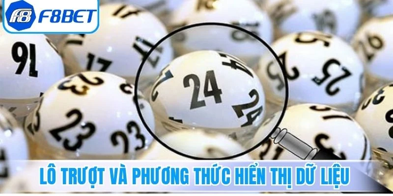 Lô trượt và phương thức hiển thị dữ liệu xổ số