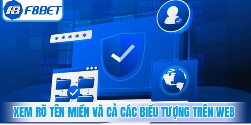 Xem rõ tên miền và cả các biểu tượng trên web